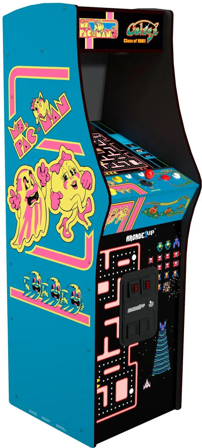 Arcade1Up Class of ’81 Deluxe Retro Arcade Cabinet  Blue-Themed, Built-In Classic Games
