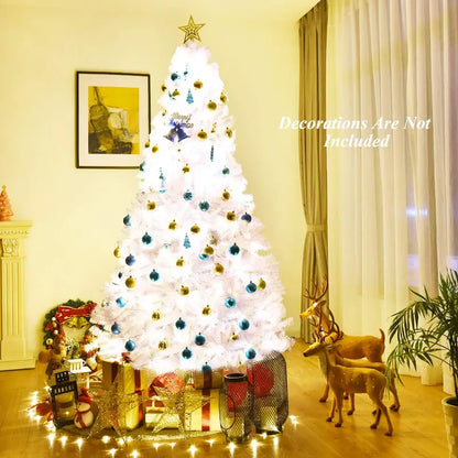 White Artificial Christmas Tree  Available in 6ft, 7.5ft, and 9ft Heights
