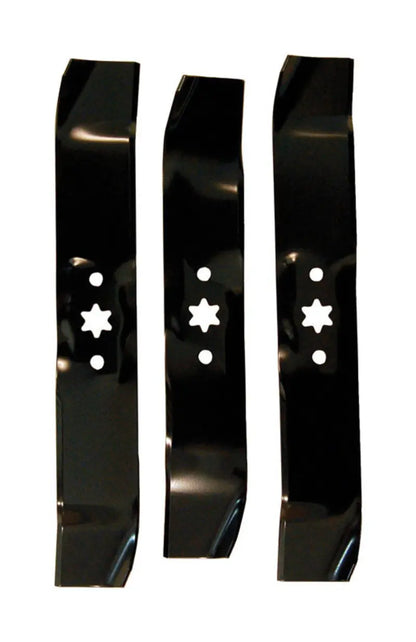 MTD Genuine Parts 46″ 3-in-1 Mower Blade Set For Lawn Tractors 3 pk