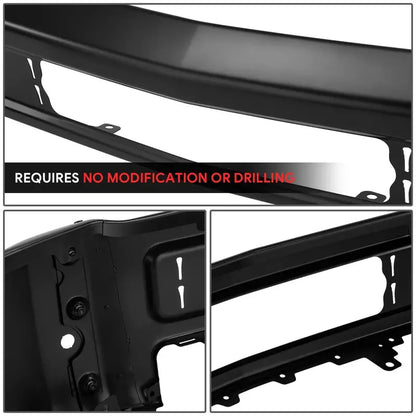 Chevy Silverado 2500/3500 HD Modular Front Bumper  With Parking Sensor Cutouts (20152019)