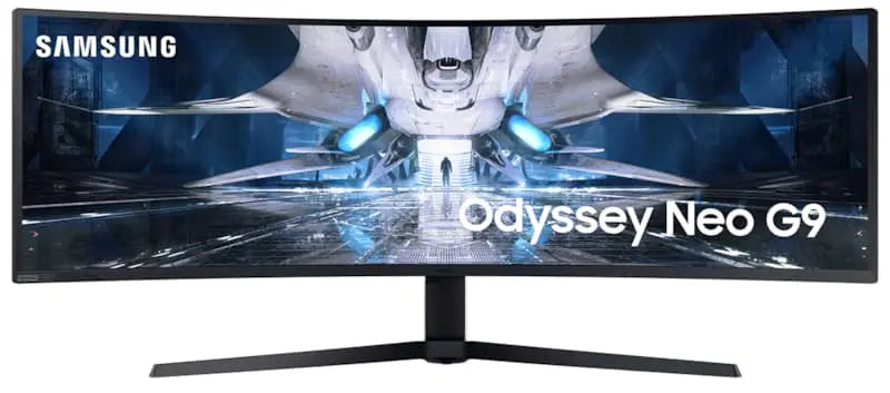 Samsung 49 G9 Odyssey Neo DQHD Gaming Monitor With 1000R Curved Screen