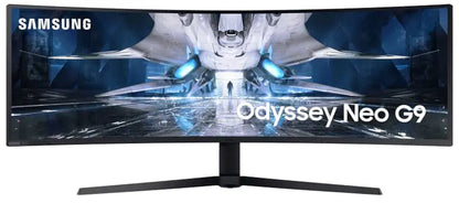 Samsung 49 G9 Odyssey Neo DQHD Gaming Monitor With 1000R Curved Screen