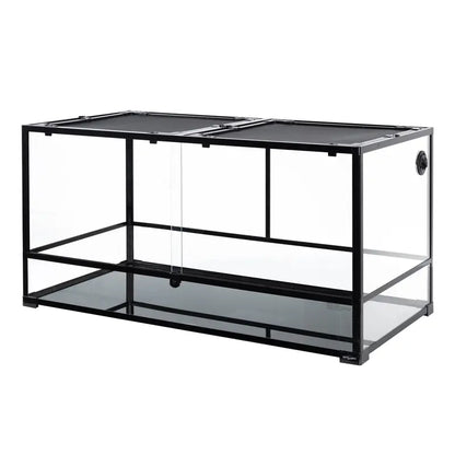REPTIZOO 120-Gallon Extra-Large Reptile Habitat  Spacious Terrarium Enclosure