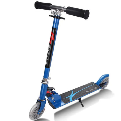 Kids’ Folding Kick Scooter  Aluminum Frame with Dual Flashing LED Wheels