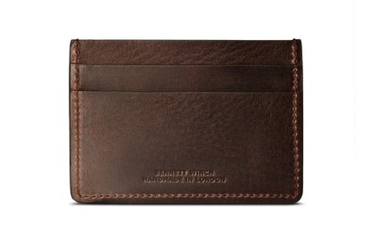 Farringdon Card Holder - Dark Brown