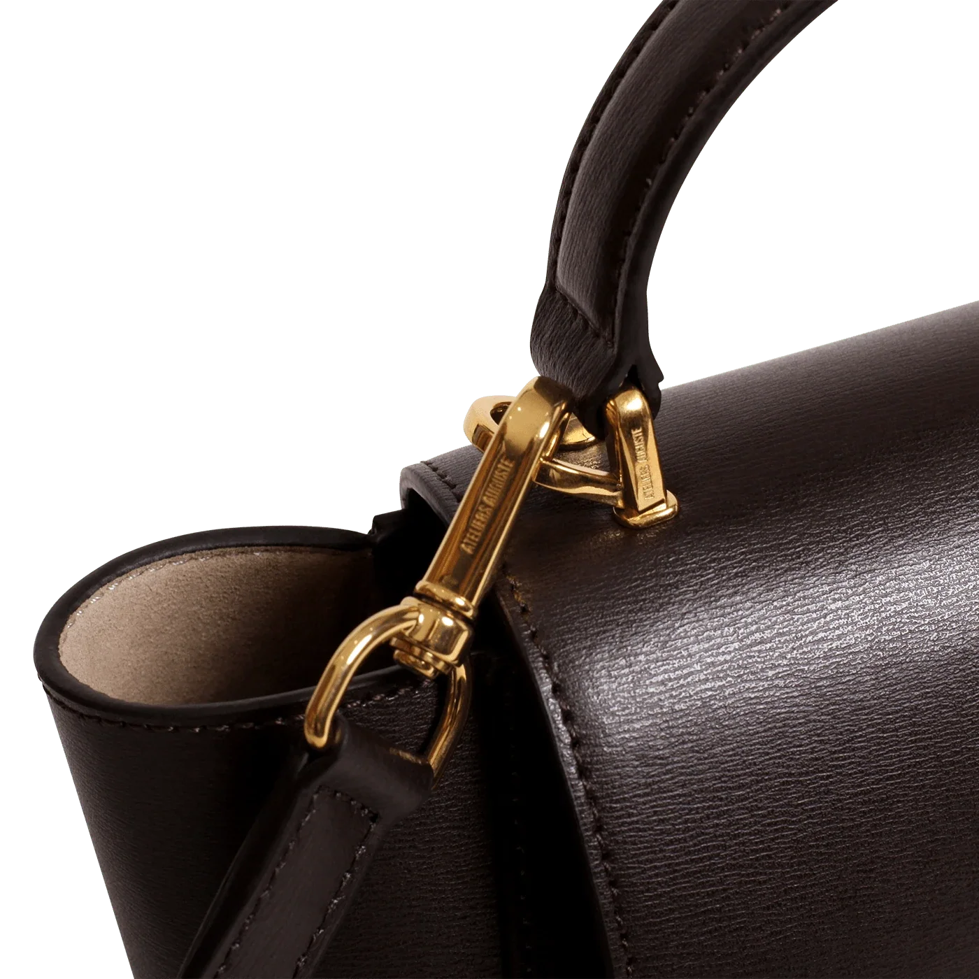 Mini Marly - Cuir Box Chocolat