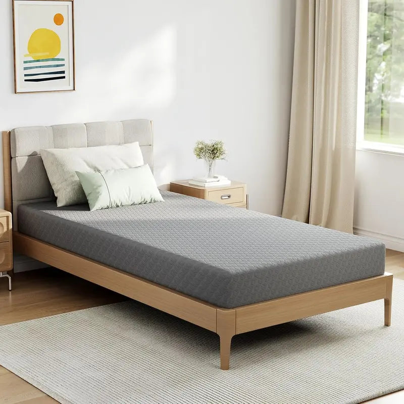 Novilla Twin 10″ Memory Foam Mattress  Balanced Support & Cooling Comfort, CertiPUR-US Certified