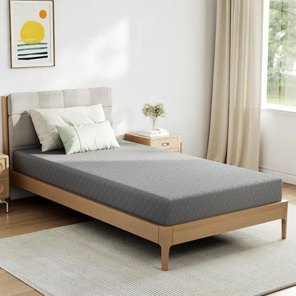 Novilla Twin 10″ Memory Foam Mattress  Balanced Support & Cooling Comfort, CertiPUR-US Certified
