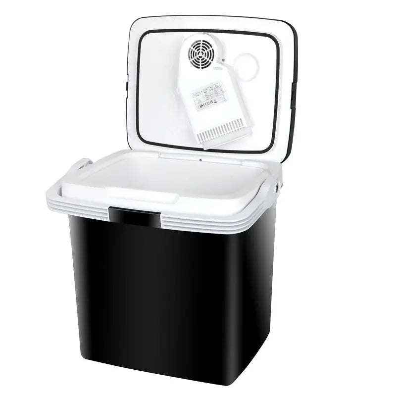 Portable Thermoelectric Cooler/Warmer  Iceless, Low-Noise 12V Electric Mini Fridge for Cars and Travel