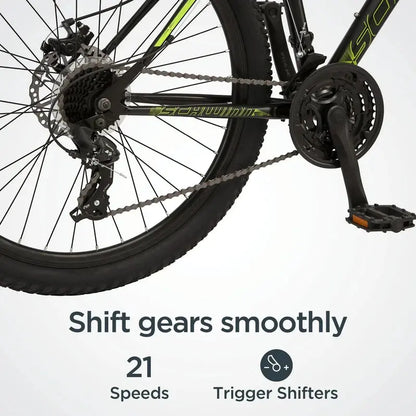 Schwinn Sidewinder Men’s 26-Inch 21-Speed Mountain Bike  Black