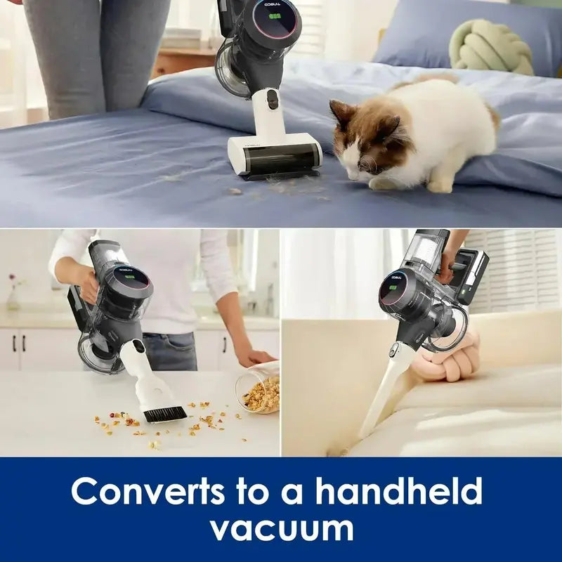 Lightweight Cordless Stick Vacuum — Smart Handheld Cleaner with Strong Suction
