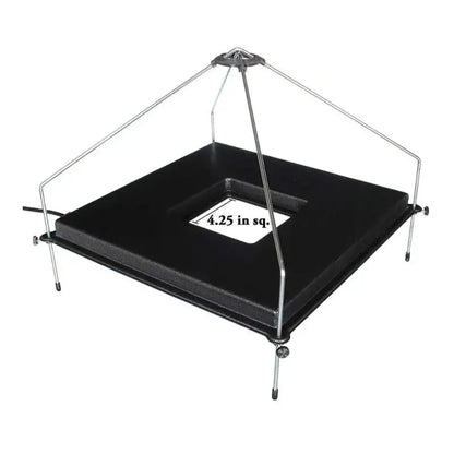 Premium Chick Brooder Plate with Adjustable Height and Viewing Port for Easy Monitoring