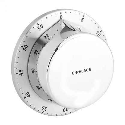 Magnetic Stainless Steel Kitchen Timer  Durable, Portable & Loud Alarm for Cooking