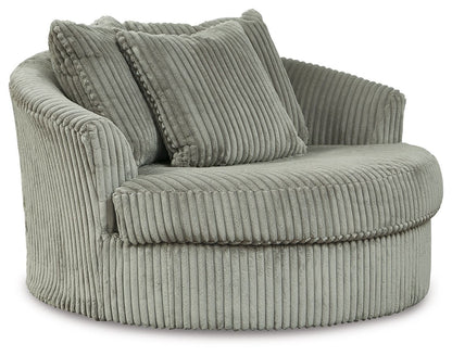 Oversized Swivel Accent Chair