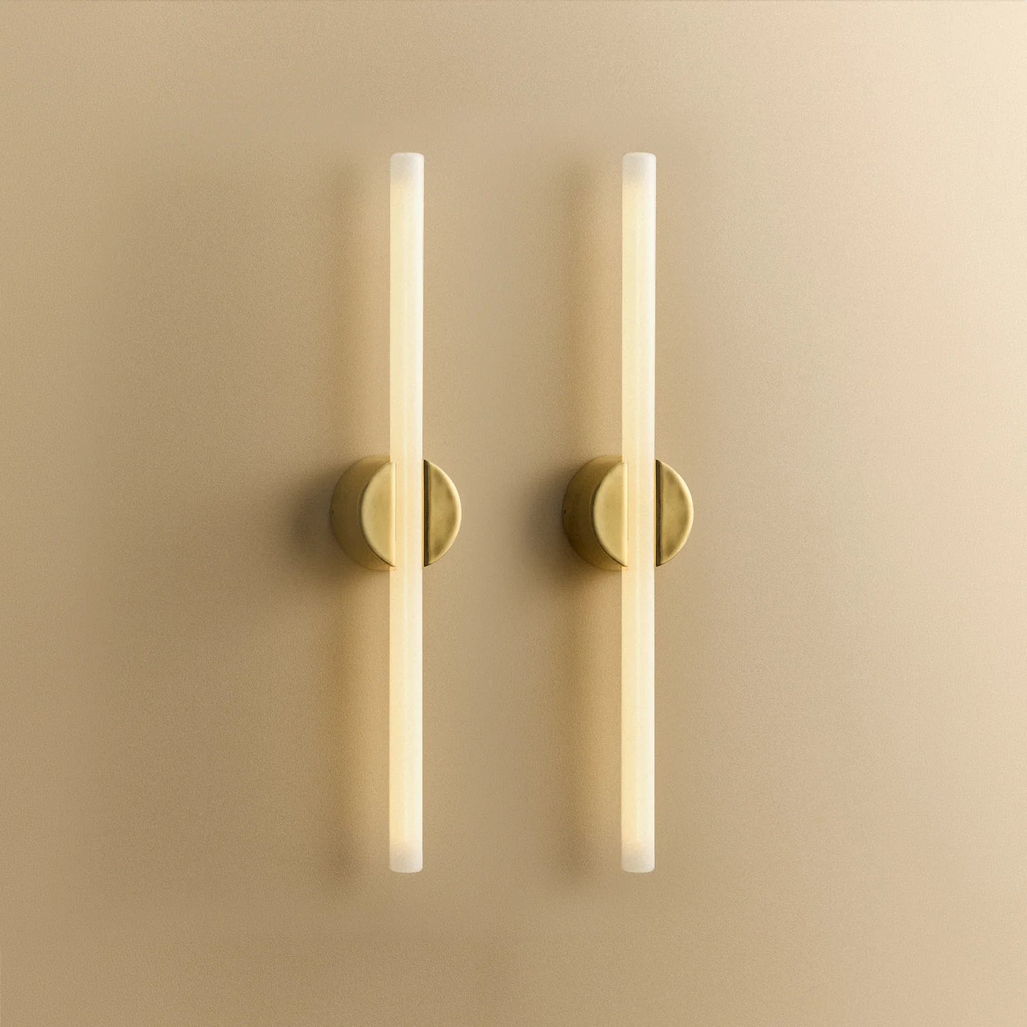 Kilter Wall Light in Solid Brass - Set of 2