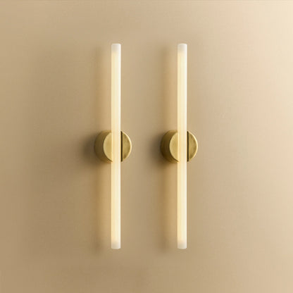 Kilter Wall Light in Solid Brass - Set of 2