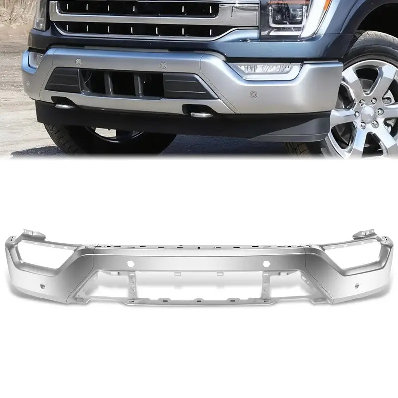 Modular Front Bumper for 20212023 Ford F-150  Includes Parking Distance Sensor Holes
