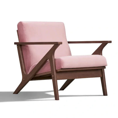 Omax Decor Zola Lounge Chair  Stylish Upholstered Accent Seating with Contemporary Profile