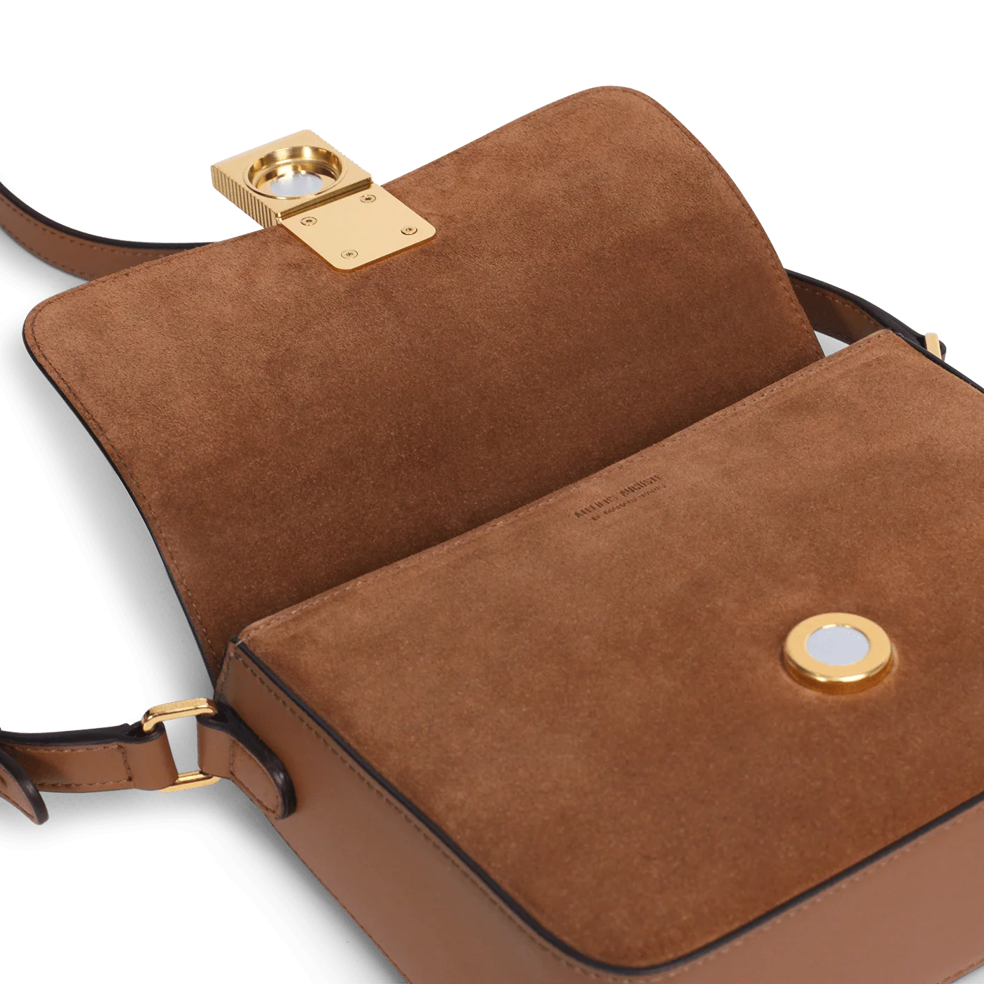 Mini Monceau - Cuir Velours Camel