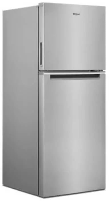 Whirlpool ADA 24 Fingerprint Resistant Stainless Steel Small Space Top-Freezer Refrigerator