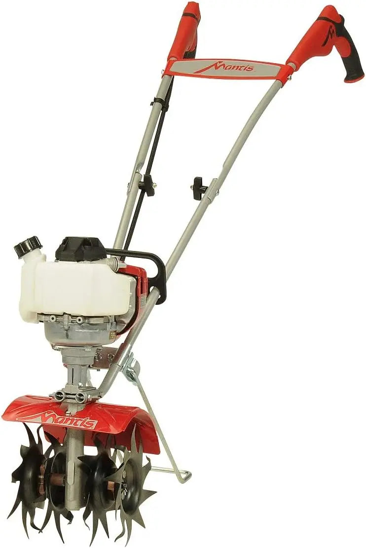 Mantis 7940 Gas Cultivator  25cc Honda 4-Cycle Engine, Red Metal Frame