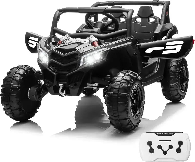 JOYRACER 4x150W RC Off-Road Car for Kids with Shock Absorption and Bluetooth Audio