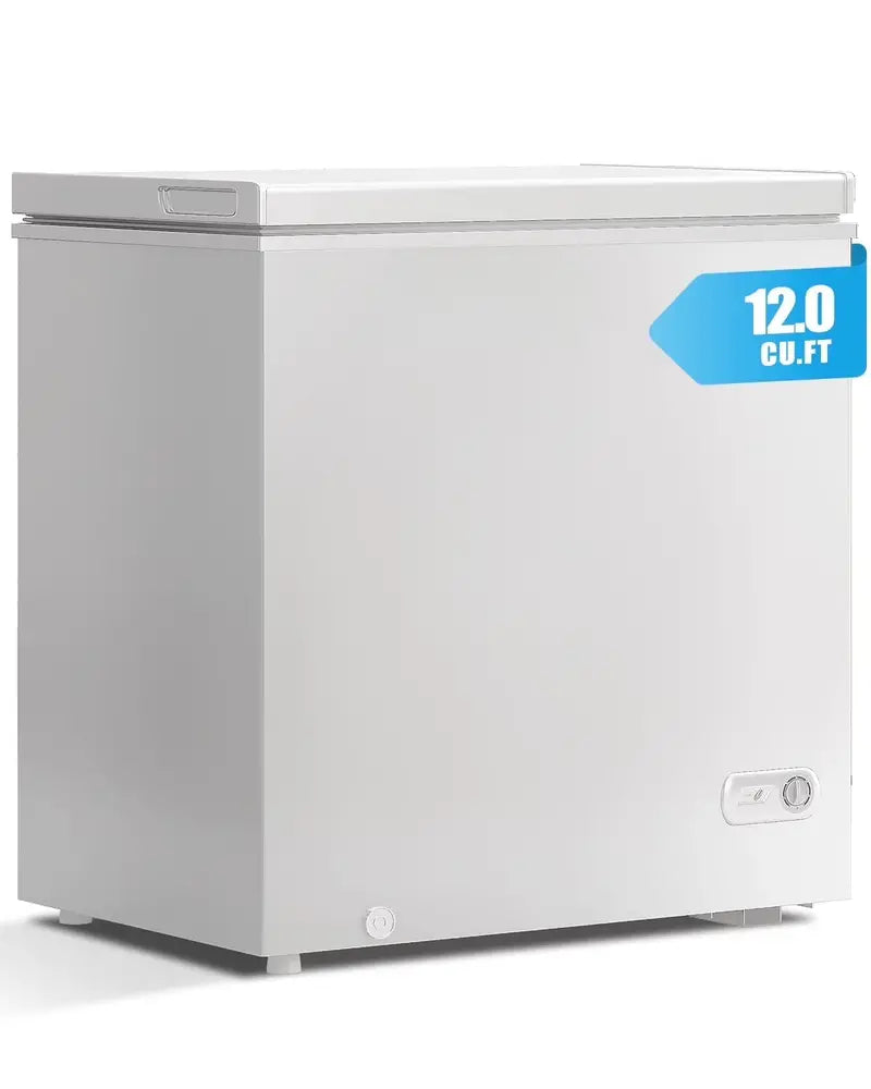 DISHUP 10 Cu. Ft. Chest Freezer  Deep Freeze with Removable Basket & Adjustable Thermostat