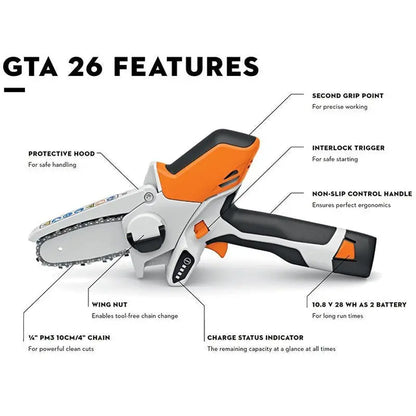 Cordless Battery-Powered Wood Cutting Tool