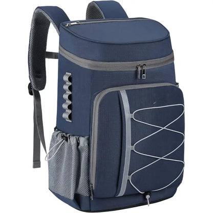 Leak-Proof Insulated Cooler Backpack for Family Picnics and Outdoor Adventures