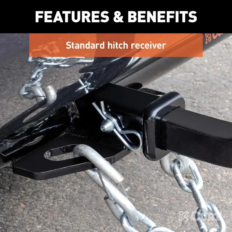 Class III Trailer Hitch Kit  Includes Adjustable Ball Mount Assembly