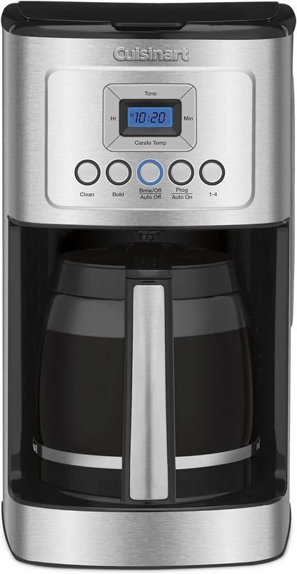 Cuisinart DCC-3200P1 Fully Automatic Coffee Maker  Brew Strength & 14 Cup Options