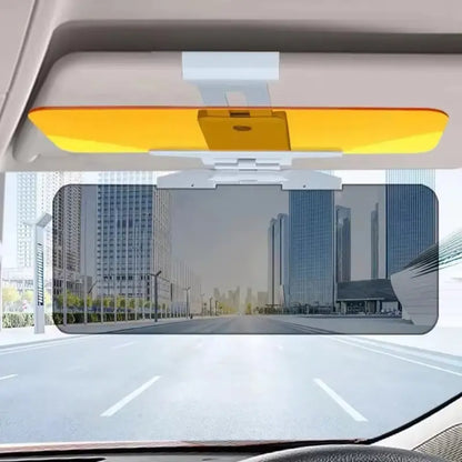 CarSunGuard Adjustable Anti-Glare Sun Visor Extender  Slim, Foldable UV Shield for Drivers