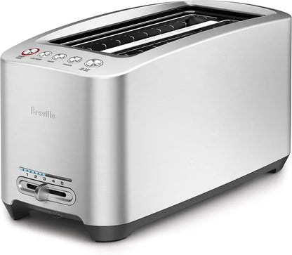 BTA830XL 4-Slice Smart Toaster, Long Slot, Brushed Stainless Steel