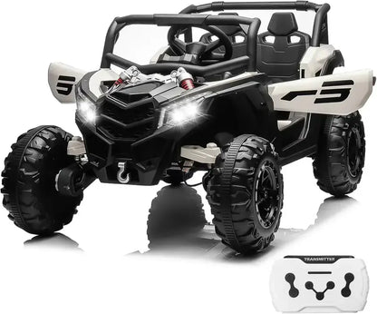 JOYRACER 4x150W RC Off-Road Car for Kids with Shock Absorption and Bluetooth Audio