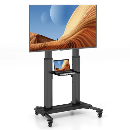 Mobile TV Stand Compatible with 32″85″ Flat or Curved Screens and VESA 400×700mm Mounting