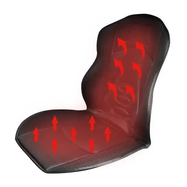 Autodrive 12V Heated Seat Cushion with Universal Fit & Auto Shut-Off for Cars