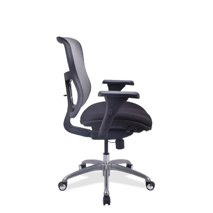 Chaise ergonomique de bureau - CLARA en mousse et maille