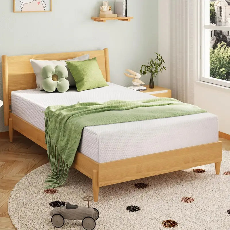 8-Inch Double Memory Foam Mattress  Balanced Medium-Firm Comfort for Everyday Sleep