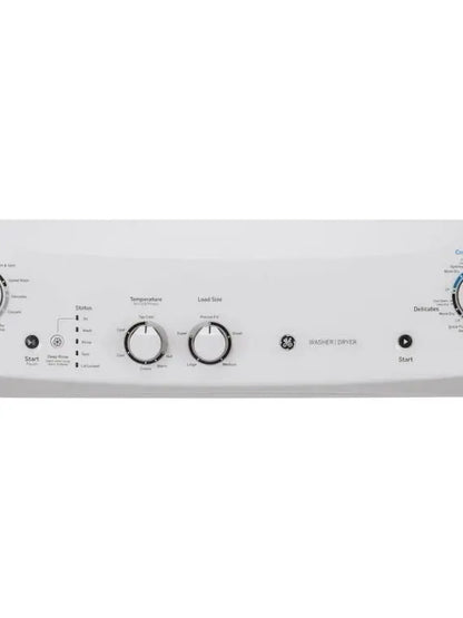 All-in-One Laundry Center  3.8 cu ft Top-Load Washer + 5.9 cu ft Electric Dryer (White, 2025 Model)