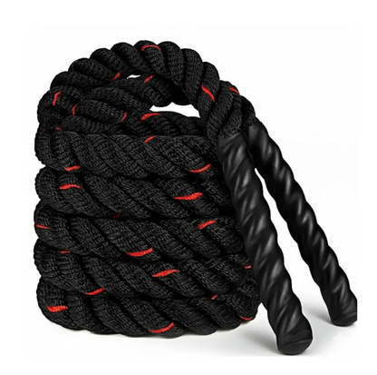 Adjustable Weighted Jump Rope (2.85 lb) for Fitness Training