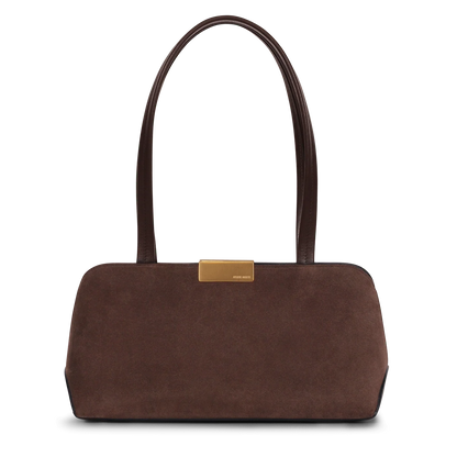 Passy - Cuir Velours Chocolat