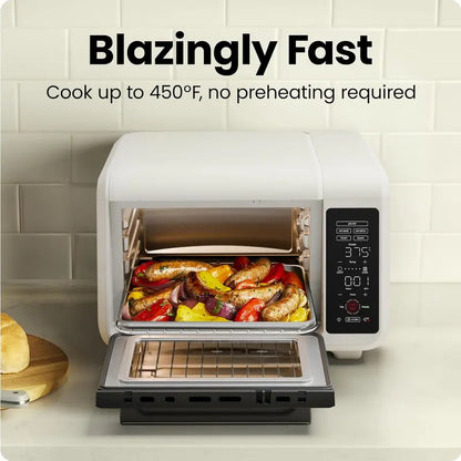 Chefman 15-Quart Air Fryer Toaster Oven Combo  Countertop Oven for Quick, Healthy, and Versatile Meal Prep