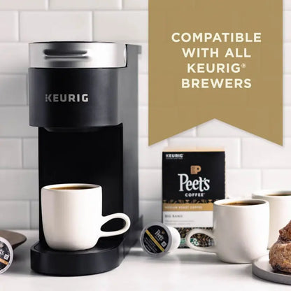 Peet’s Coffee French Roast Dark Roast K-Cup Pods, 54 Count for Keurig Coffee Maker