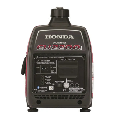 Honda EU2200i Portable Inverter Generator  2200W Quiet Power Source with CO-MINDER Protection