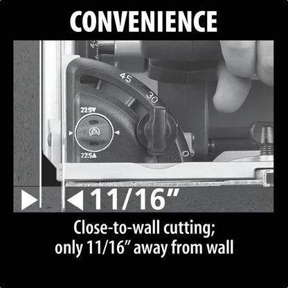 Makita 6-1/2 In. Plunge Circular Saw with Rail SP6000J1 from Makita