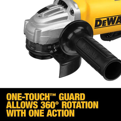 DWE402 120V 11A 4.5″ Corded Angle Grinder  Small & Powerful
