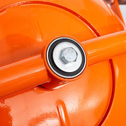 GIVIMO 4.2 Cu Ft Electric Concrete Mixer for Stucco, Mortar  Portable with Wheel & Stand
