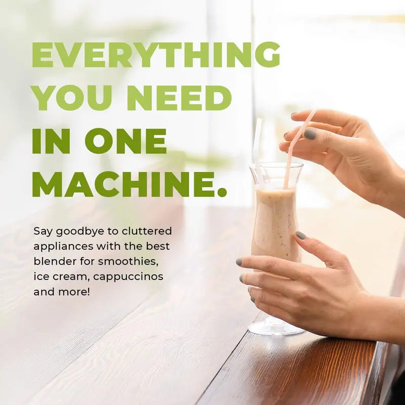 Cleanblend Commercial Blender  High-Performance Countertop Unit with 5-Year Full Warranty