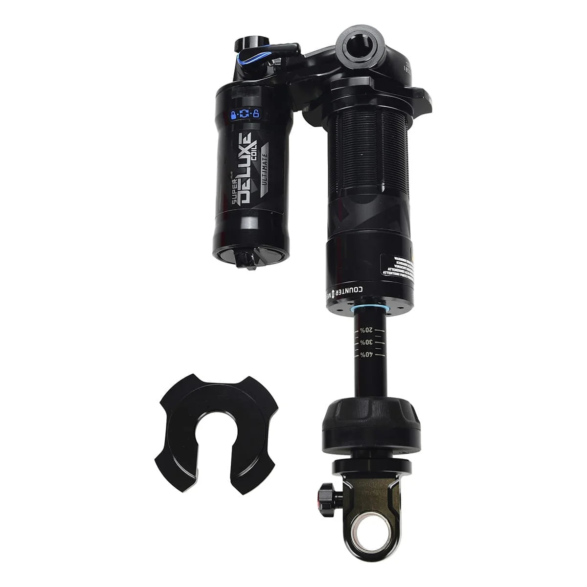 Amortisseur ROCKSHOX SUPER DELUXE RCT Trunnion Mid Reb/Mid Comp