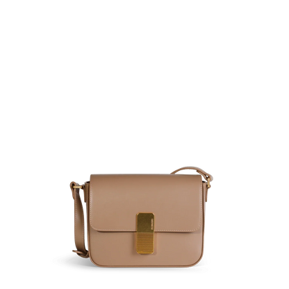 Mini Monceau - Cuir Box Taupe